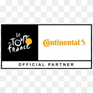 Continental Officiel Tour De Franc Partner - Graphic Design Clipart