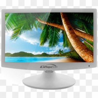 19 Inch Led Monitor Tft Led Pc Display White Computer - Happy Birthday Ashwin Song Clipart