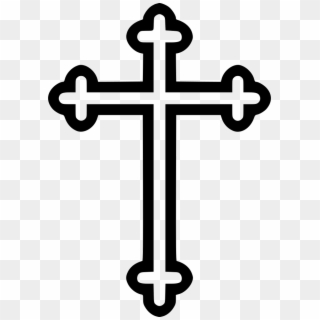 Cross Christian Religion Symbol Byzantine Comments - Orthodox Cross Png Clipart