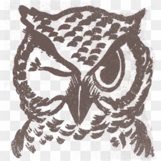 Start Owl - Emblem Clipart