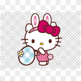 Hello Kitty Watching You Clipart Hello Kitty Sanrio - Hello Kitty Easter - Png Download