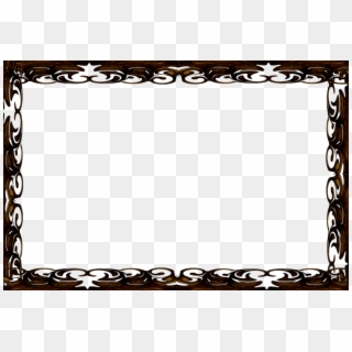 Art Nouveau Inspired Frame By Magicsart On Clipart - Picture Frame - Png Download
