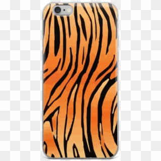 Tiger Print Iphone Case - Mobile Phone Case Clipart