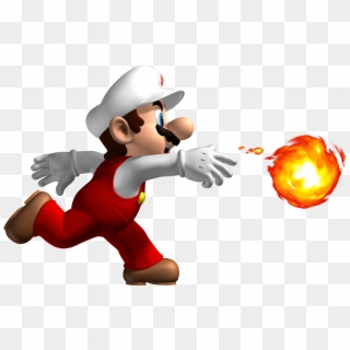 Eightbitter Flaming - Mario Fire Power Up Clipart