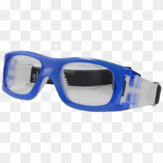 Sp0863 Blue Sports Goggles - Plastic Clipart