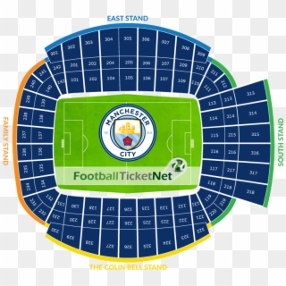 Man City Stadium Seat Plan Clipart