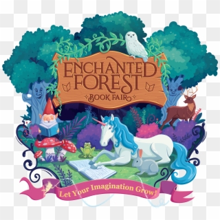 Categories - Scholastic Book Fair Enchanted Forest Clipart