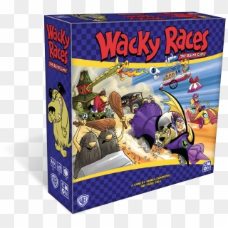 Consumer Products, Based On Warner Bros - Wacky Races Board Game Clipart