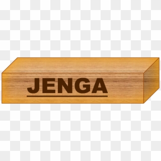Jenga Brick Asset - Plywood Clipart