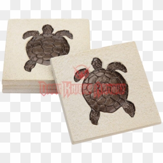 Sea Turtle Coasters - Common Snapping Turtle Clipart