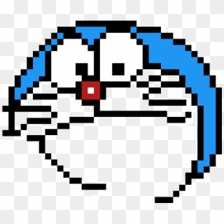 Doraemon - Pixel Art Doraemon Clipart