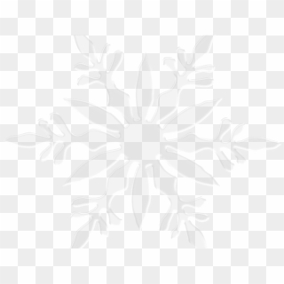 Snowflake Clipart Transparent Background - Transparent Background Snowflake Png