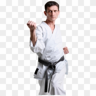 Karate Man Transparent Background Clipart