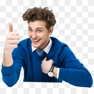 Thumbs Up Guy - Good Guy Vapes Clipart