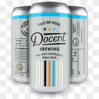 Docent Brewing Branding By Hoodzpah Design - Docent Brewing Crowler Clipart