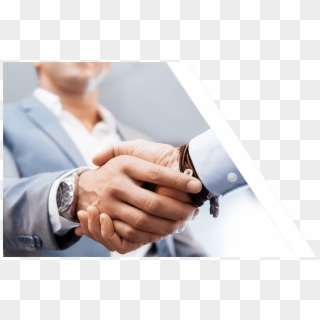 Business Attire And Handshake - Successful Partnerships Clipart
