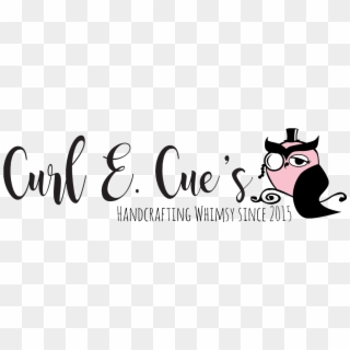 Curl E - Cue's - Calligraphy Clipart
