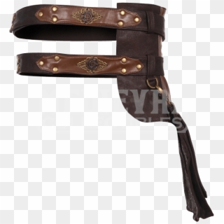 Large Belt Leather Medieval Clipart