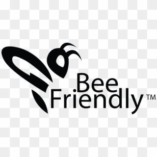 Bee Friendly Logo - Bee Black Logo Clipart