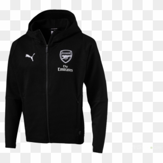 Arsenal Fc Casual Performance Hooded Jac - Calm I M A Gooner Clipart
