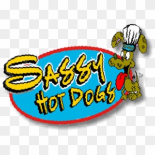 Sassy Hot Dog Logo - Cartoon Clipart