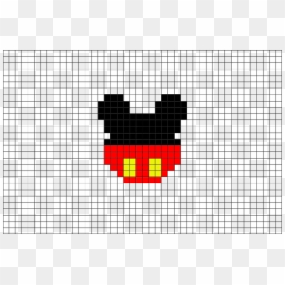Pixel Art Minnie Mouse Clipart