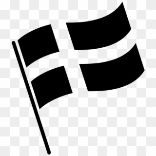 Sweden Flag Black White Clipart