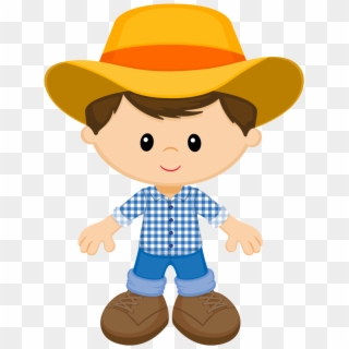 Farmer Boy A 4 - Cute Farmer Clipart - Png Download