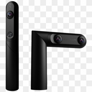 The Qoocam 360 Degree Camera Hinges In The Middle To - Camera Clipart
