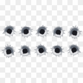 Bullet Hole - Bullet Hole Vector Png Clipart