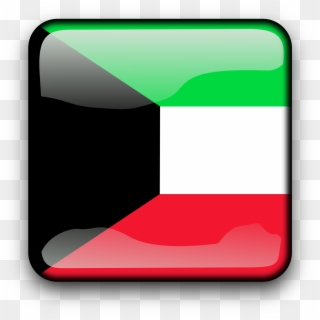 Png - علم الكويت مربع Clipart