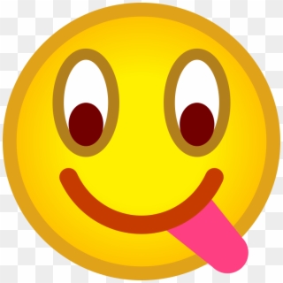 File - Emoticon Tongue - Svg - Wikimedia Commons - Tongue Emoticon Clipart