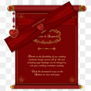 Wedding Cards Png - Old Invitation Card Design Clipart