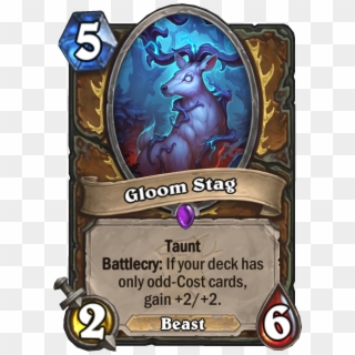 Druid Gil 130 Engb Gloomstag - Hearthstone New Cards Witchwood Clipart