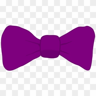 Purple Bow Tie Clipart - Png Download