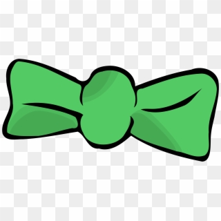 Big Image - Green Bow Tie Clipart - Png Download