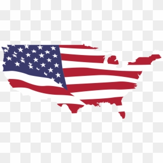 This Free Icons Png Design Of Usa Map Flag Clipart