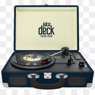 Juice<sup>®</sup> Deck, Vinyl Record Turntable - Portable Vinyl Player Clipart