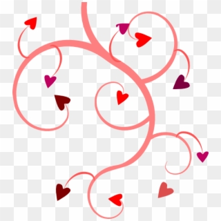 Heart Vine Clipart Kid - Hearts Clip Art - Png Download