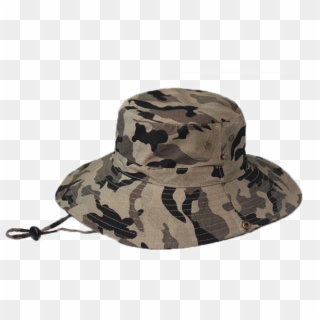 Bucket China Cap Camouflage - Hat Clipart