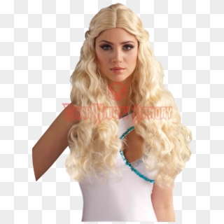 Blonde Venus Wig - Blonde Goddess Clipart