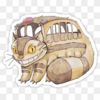 Free Png Download My Neighbor Totoro Png Images Background - Totoro Cat Bus Drawing Clipart