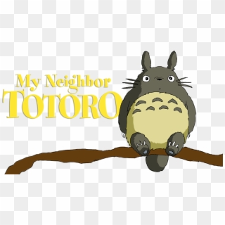 My Neighbor Totoro Image - My Neighbor Totoro Logo Png Clipart