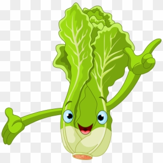 Graphic Download Cartoon Royalty Free Clip Art Chinese - Lettuce Clip Art - Png Download
