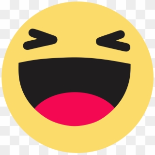 Facebook Smiley Png - Facebook Haha Emoji Png Clipart