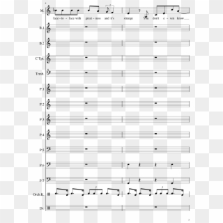 You're Welcome Sheet Music 3 Of 38 Pages - Super Mario Odyssey Fossil Falls Sheet Music Clipart