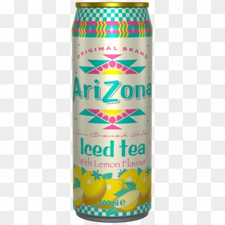 Arizona Iced Tea With Lemon Flavour Cans 12 X 0,5 Liter - Arizona Tea Clipart