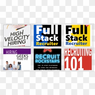 Top 5 Latest Books For Hiring Best People In Tech Hire - Poster Clipart