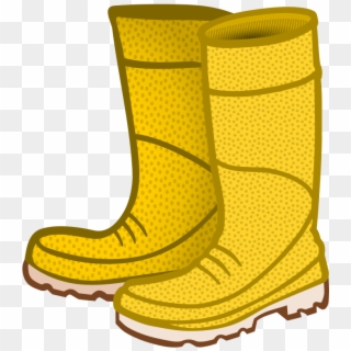 Clip Library Download Rubber Boots Coloured Medium - Wellington Boots Clipart - Png Download