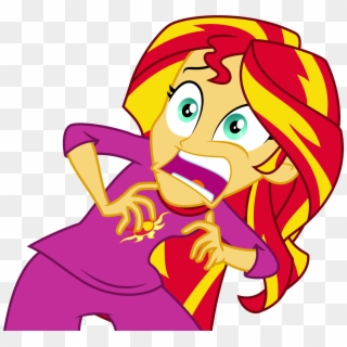 Svg Library Stock Absurd Res Artist Masem Clothes Equestria - Equestria Girls Sunset Shimmer Pajamas Clipart